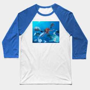 in the sea Baseball T-Shirt